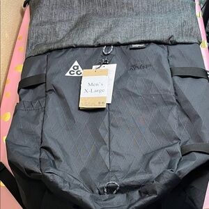 Nike ACG Men's Backpack - Black and Gray